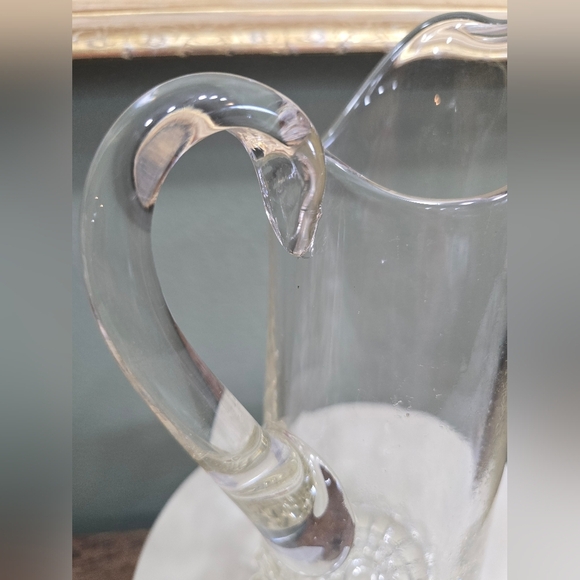 Bryce Brothers Atlas 52 Oz Clear Pitcher, - Picture 3 of 6